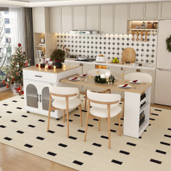 Expandable Kitchen Island - 83 Sets Clearance | Bulk Discounts Available
