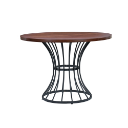 Round Dining Tables - Brown 33, Black 26 | Bulk Orders Available