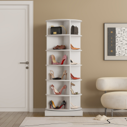 Rotating Shoe Cabinet USA 79 Set | OEM Customizable Storage