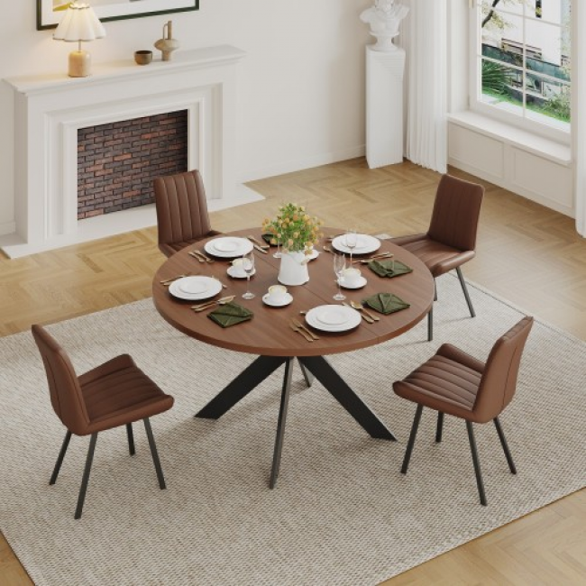 Leather Dining Chairs - Comfortable Seating | Bulk Orders Available - Image 4