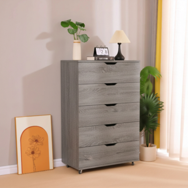 Storage 5-Drawer Cabinet - Durable & Spacious | Wholesale Discounts Available - Image 4
