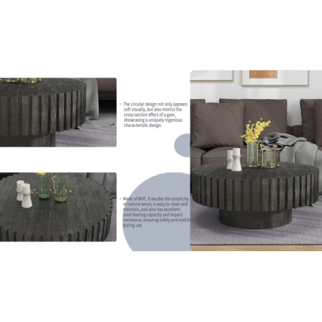 Black Coffee Table - 57 Sets Clearance | Factory Direct - Image 6