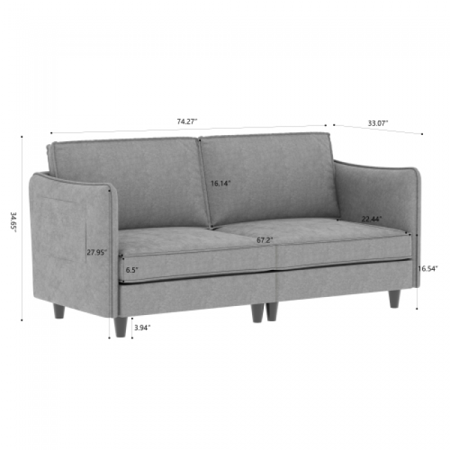 Clearance 218 Set American Modular Sofa - Comfortable Living | Bulk Wholesale Discounts - Image 7