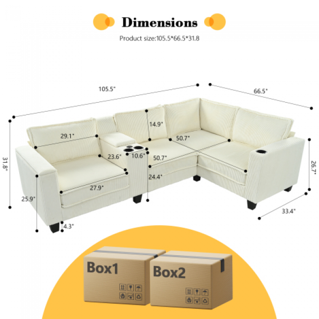 Clearance 218 Set American Modular Sofa - Comfortable Living | Bulk Wholesale Discounts - Image 5