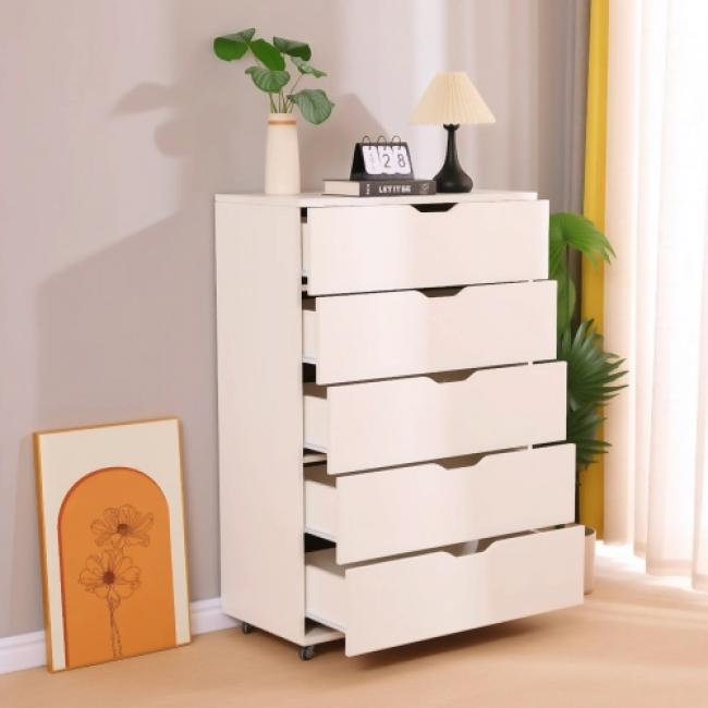 Storage 5-Drawer Cabinet - Organize Your Space | Bulk Orders Available - Image 2