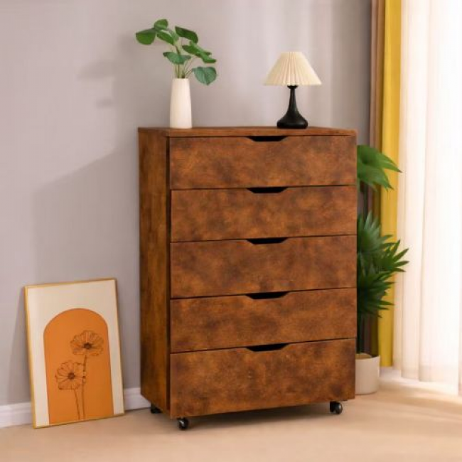 Storage 5-Drawer Cabinet - Organize Your Space | Bulk Orders Available - Image 7