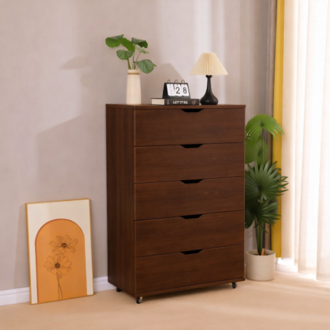 Storage 5-Drawer Cabinet - Organize Your Space | Bulk Orders Available - Image 9