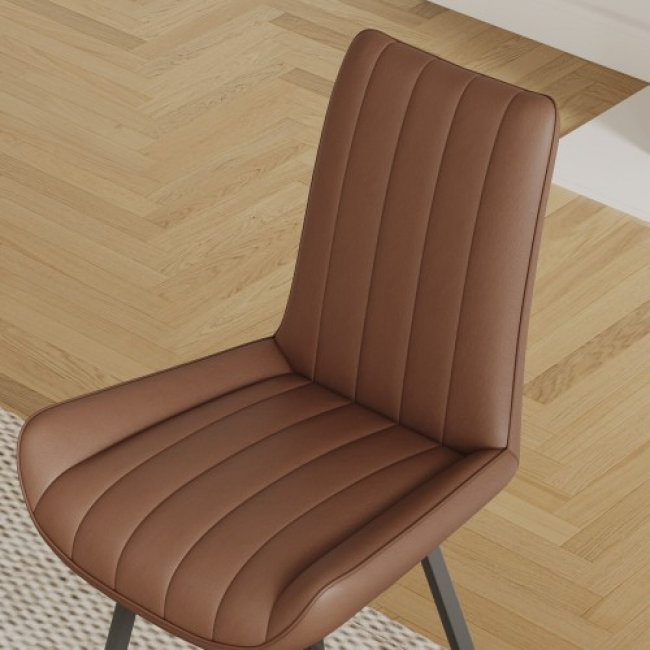 Leather Dining Chairs - Comfortable Seating | Bulk Orders Available - Image 3