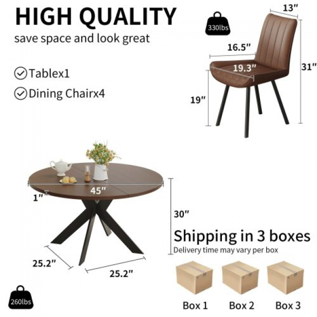Leather Dining Chairs - Comfortable Seating | Bulk Orders Available - Image 5