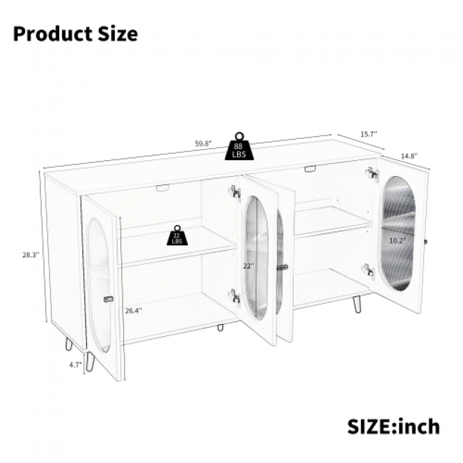 Storage Cabinet Shoe Rack 581 Set - Space Saving | Bulk Discounts - Image 2