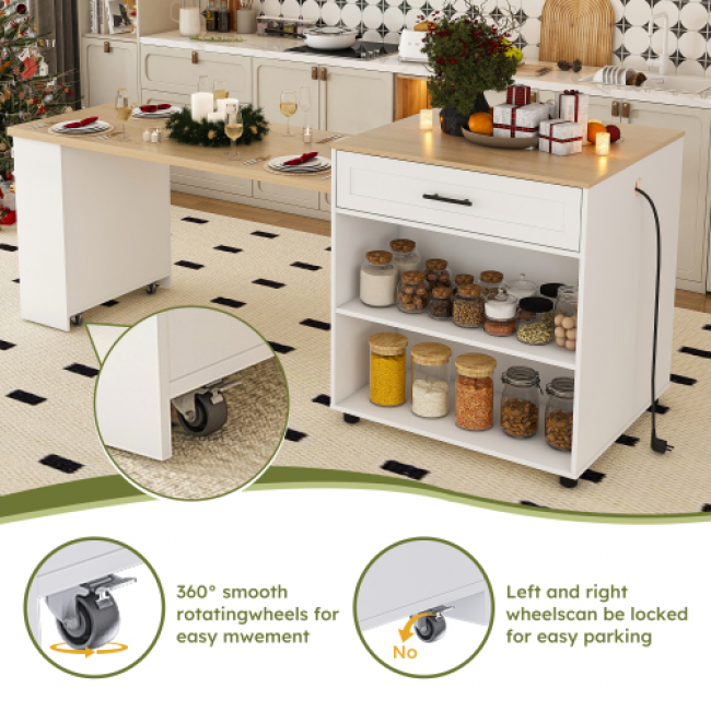Expandable Kitchen Island - 83pc Set | Customizable & Factory Direct - Image 5