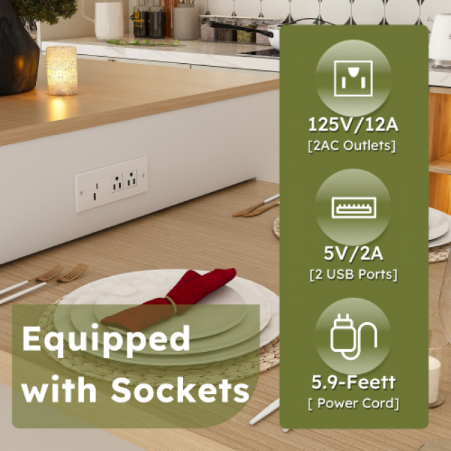 Expandable Kitchen Island - 83pc Set | Customizable & Factory Direct - Image 3