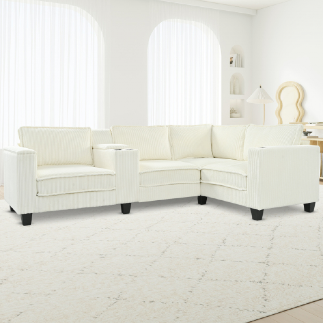 American Modular Sofa Set 218 - Comfortable Seating | Customizable Bulk Orders - Image 4
