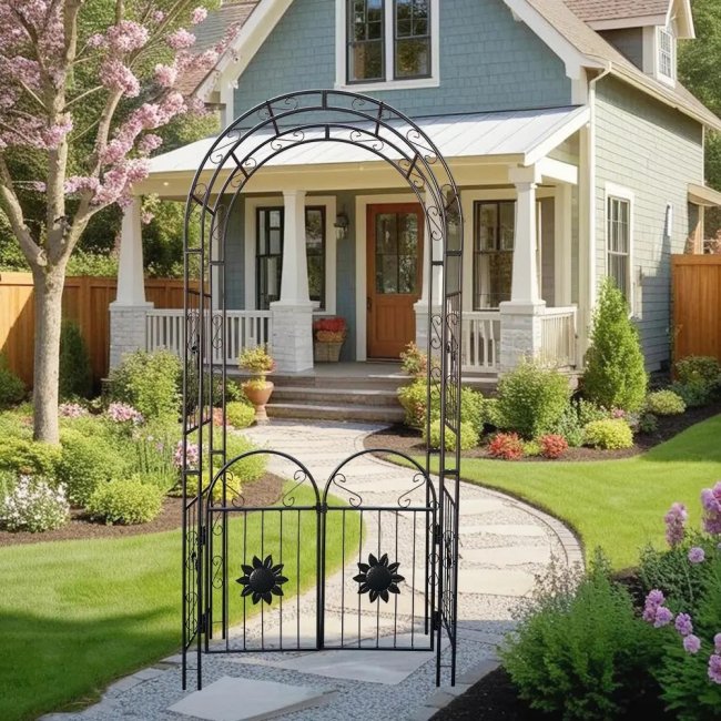Flower Trellis 143 Set - Elegant Garden Decor | Wholesale Pricing - Image 1