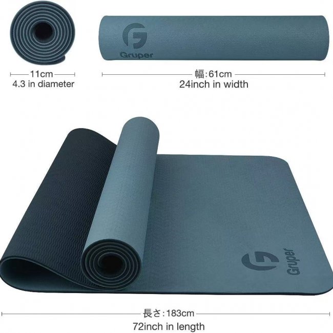 Large Yoga Mats - 4 Colors | Wholesale Bulk Orders - Image 3