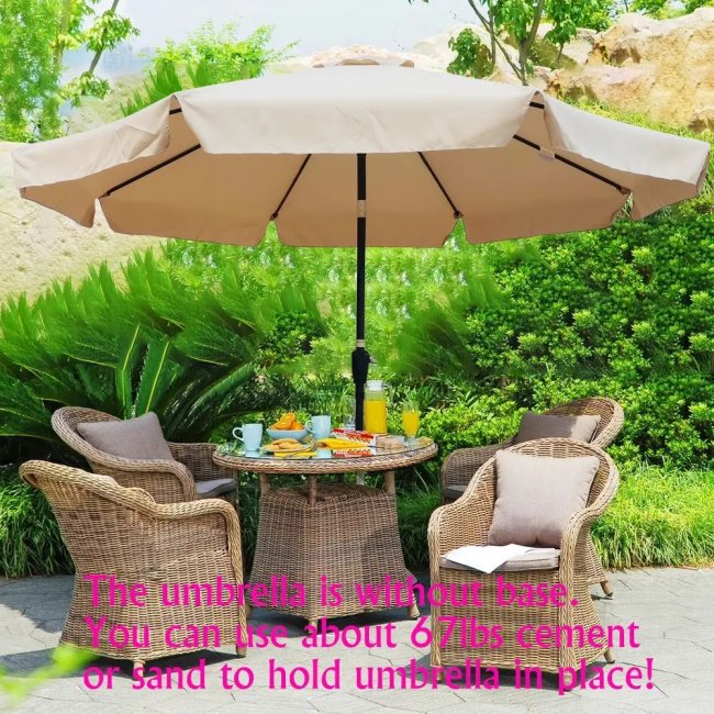 Outdoor Umbrellas 200 Sets - No Base | Wholesale NJ 08016 - Image 4