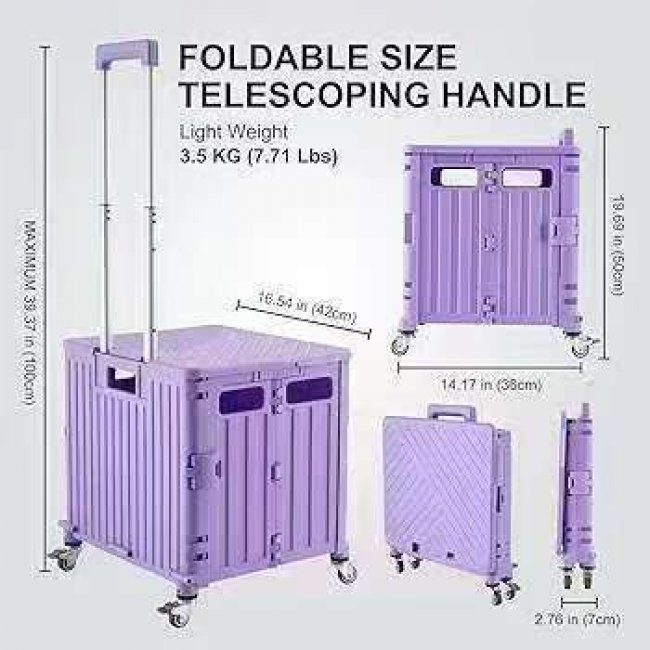 TX77507 Folding Cart - Compact & Durable | Wholesale & Bulk - Image 1