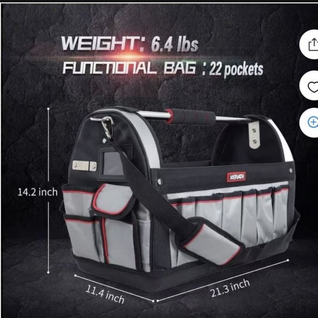 200-Piece Tool Bag Set - Durable Storage | Bulk Wholesale - Image 2