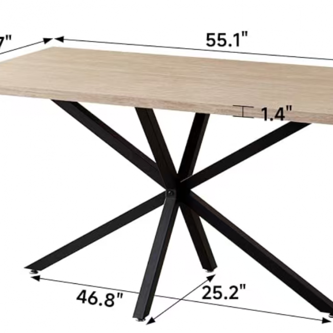 Dining Table and Chairs NJ08512 - Elegant Home Furniture | Bulk Wholesale Available - Image 6