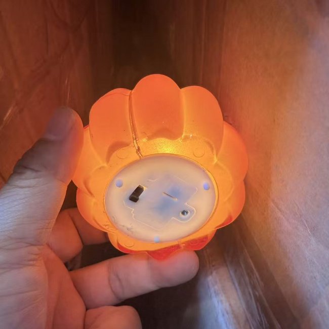 LED Pumpkin Lights - Realistic Halloween Decor | Bulk Wholesale Discounts - Image 2