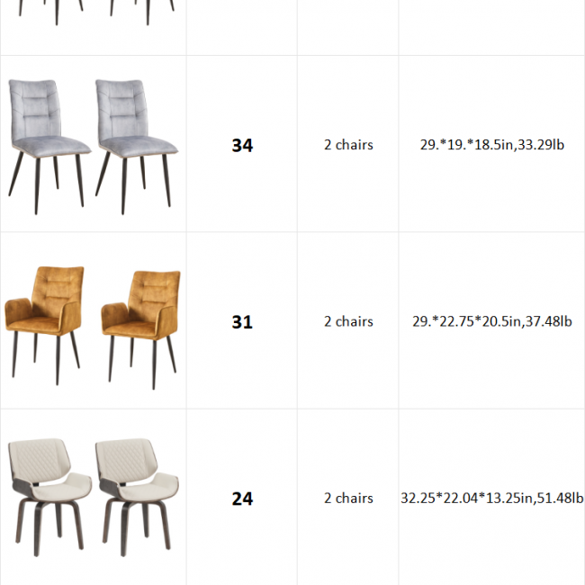 American Dining Chair Sets 167 - Elegant Comfort | Factory Direct Wholesale - Image 12