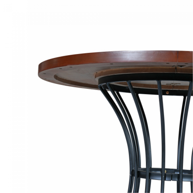 Round Dining Tables - Brown 33, Black 26 | Bulk Orders Available - Image 2