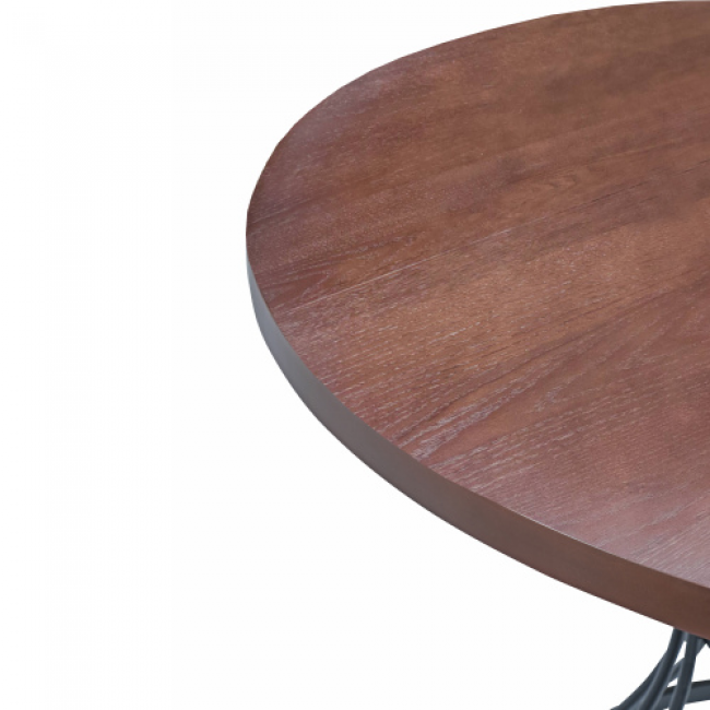 Round Dining Tables - Brown 33, Black 26 | Bulk Orders Available - Image 3