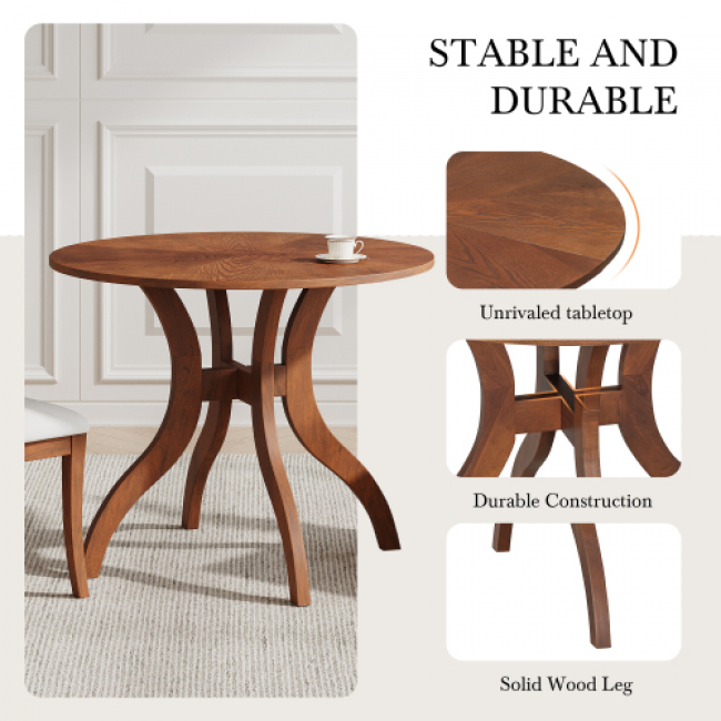 Round Dining Tables 13pc Set - Elegant Home Furniture | Wholesale Discounts - Image 2