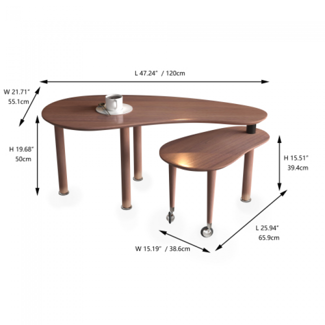 Coffee Tables 660 Sets - Elegant Home Decor | Wholesale Discounts - Image 6