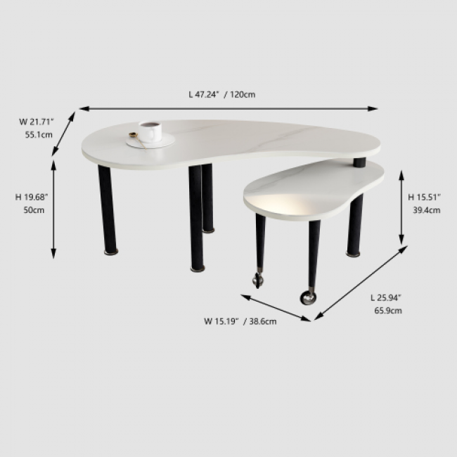 Coffee Tables 660 Sets - Elegant Home Decor | Wholesale Discounts - Image 16