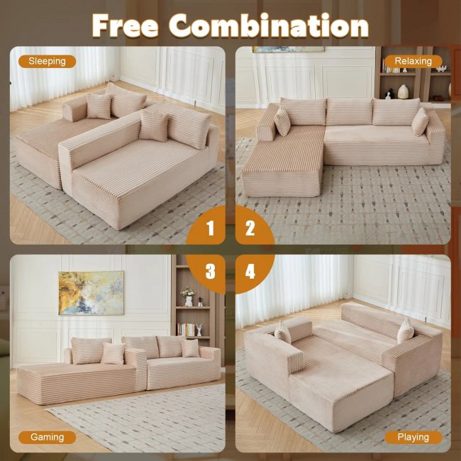 Modular Sofa Sets 35pcs - Stylish Home Furniture | Bulk Wholesale Options - Image 3
