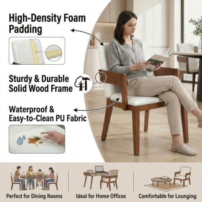 Soft Upholstered Dining Chairs - Comfortable Seating | Wholesale Direct - Image 4