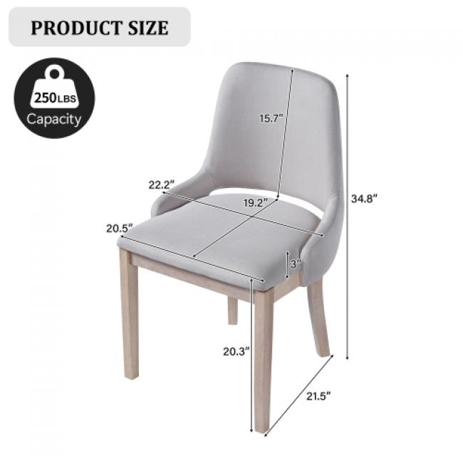 Dining Chair Set 333 - Comfortable Seating | Factory Direct - Image 3