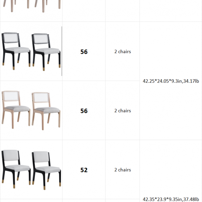 Dining Chair Set 333 - Comfortable Seating | Factory Direct - Image 12