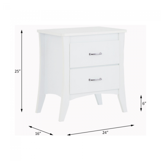 Bedside Table 3611 Set - Elegant Storage | Wholesale Bulk Orders - Image 1
