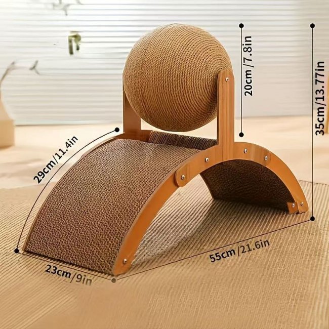 Small Cat Scratching Board - Durable & Fun | Wholesale Discounts Available - Image 1