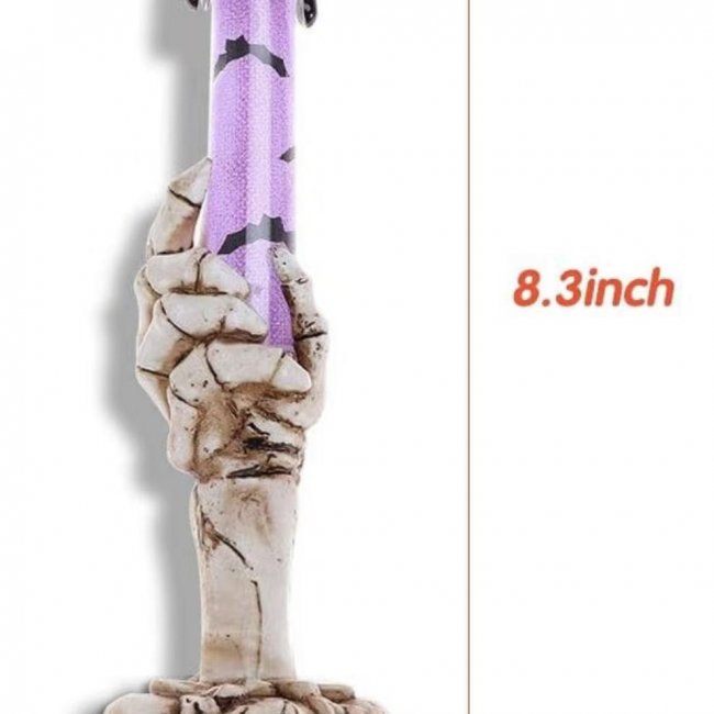 Halloween Skeleton Hand Candles - Flameless Long Stick for Party | Wholesale Bulk - Image 5