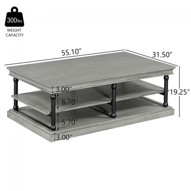 Coffee Table Sets 98 - Brown 70, Gray 28 | Wholesale Discounts - Image 5