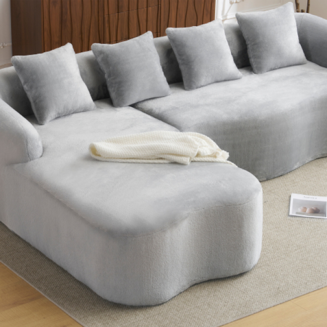 L-Shaped Sofa Sets 30pc - Comfortable Living Room Furniture | Wholesale Direct from Factory - Image 1