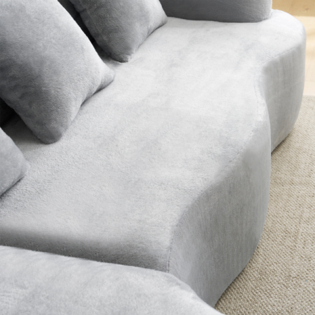 L-Shaped Sofa Sets 30pc - Comfortable Living Room Furniture | Wholesale Direct from Factory - Image 4