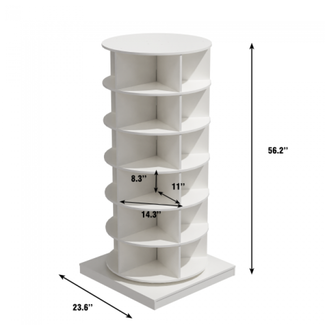 Rotating Shoe Cabinet USA 79 Set | OEM Customizable Storage - Image 1