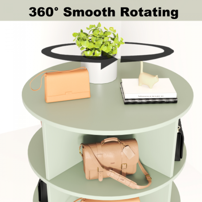 Rotating Shoe Cabinet USA 79 Set | OEM Customizable Storage - Image 8