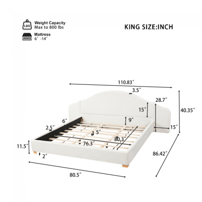 Bed Frame 238 Set - Durable Design | Wholesale Discounts - Image 9