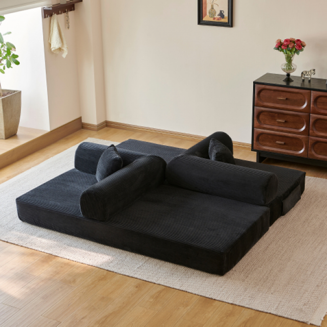 Convertible Sofa Bed 633 Sets - Comfortable Sleep | Factory Direct Wholesale - Image 1